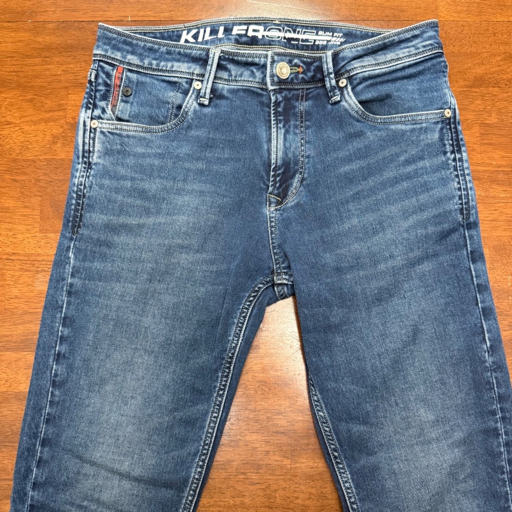 Killer Jeans Slim Fit Mens Size 32 Dark Blue Denim Stretch Style 9397 989 JNS - Picture 3 of 16